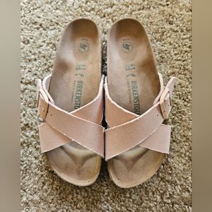 Birkenstock Pink Sienna Strappy Sandals, Size 41 (US 10)